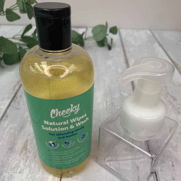 Natural Baby Wipe Solution & Wash